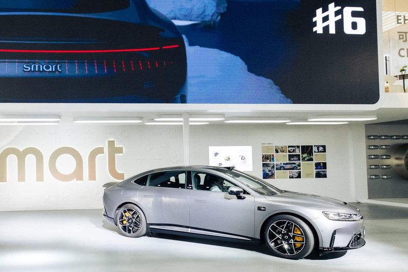 Foto: Benjamin Bessinger/SP-X - Der Smart #6 ist fast fünf Meter lang (4,91 m) und damit eine echte Mittelklasse-Ansage Foto: Benjamin Bessinger/SP-X - Der Smart #6 ist fast fünf Meter lang (4,91 m) und damit eine echte Mittelklasse-Ansage